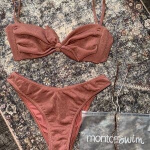 Montce mauve sparkle set